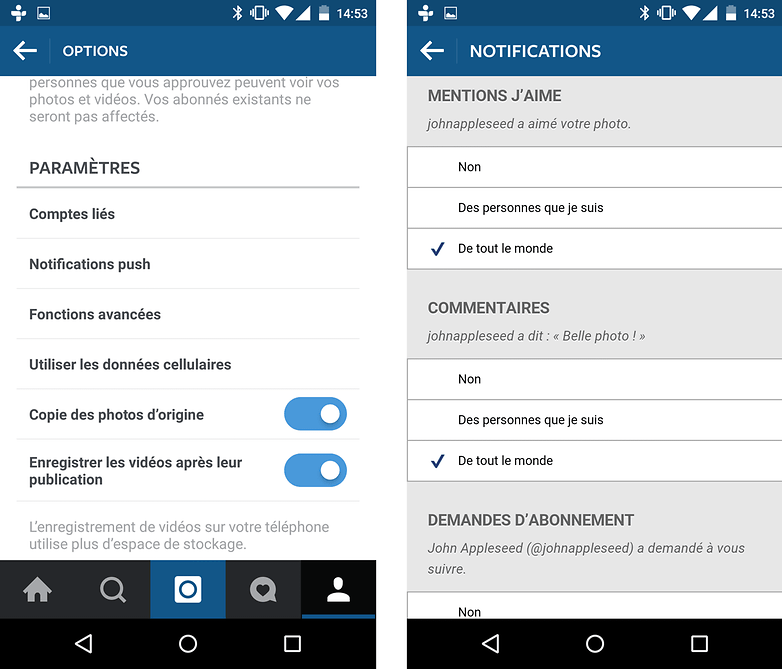 Notifications