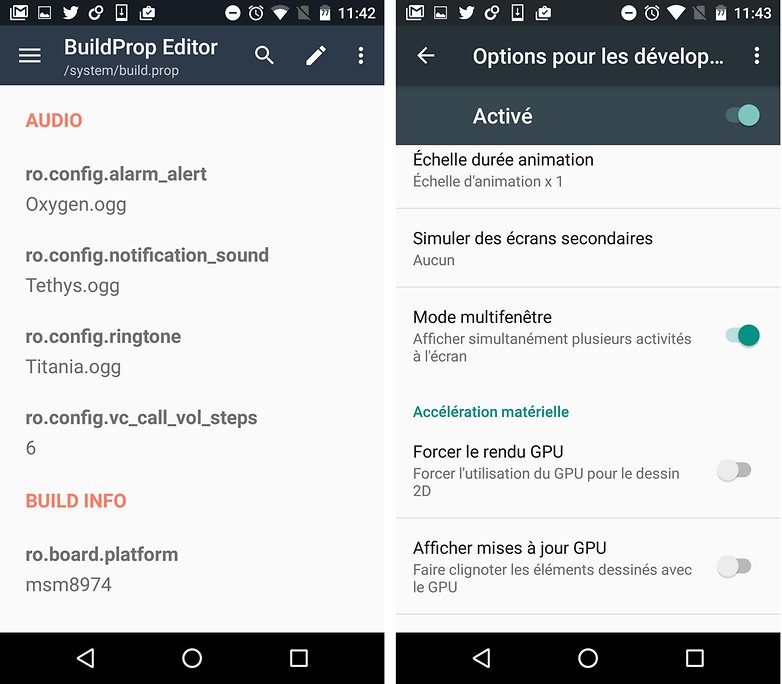 androidn fonctions