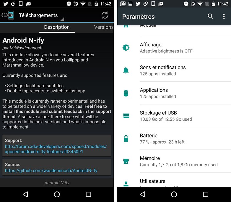 androidnify french