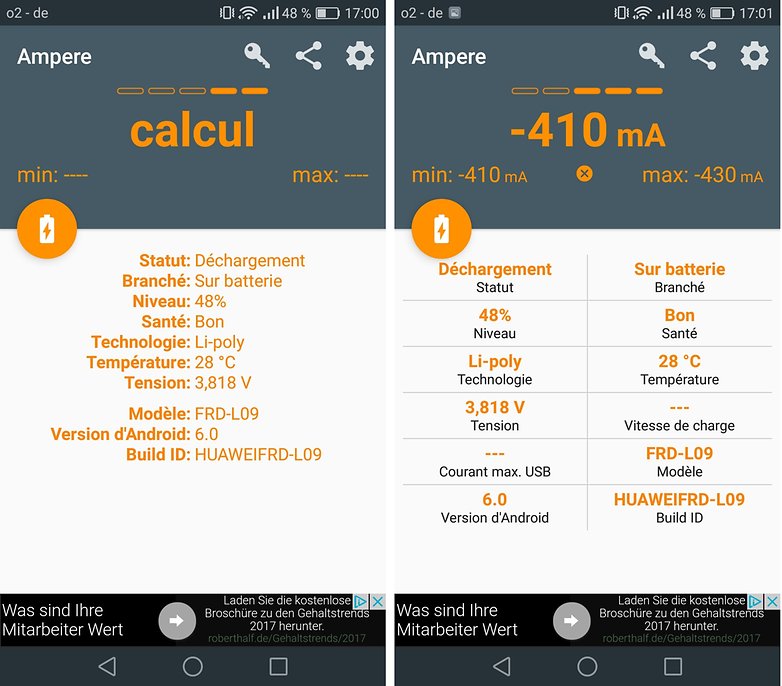androidpit FR ampere android