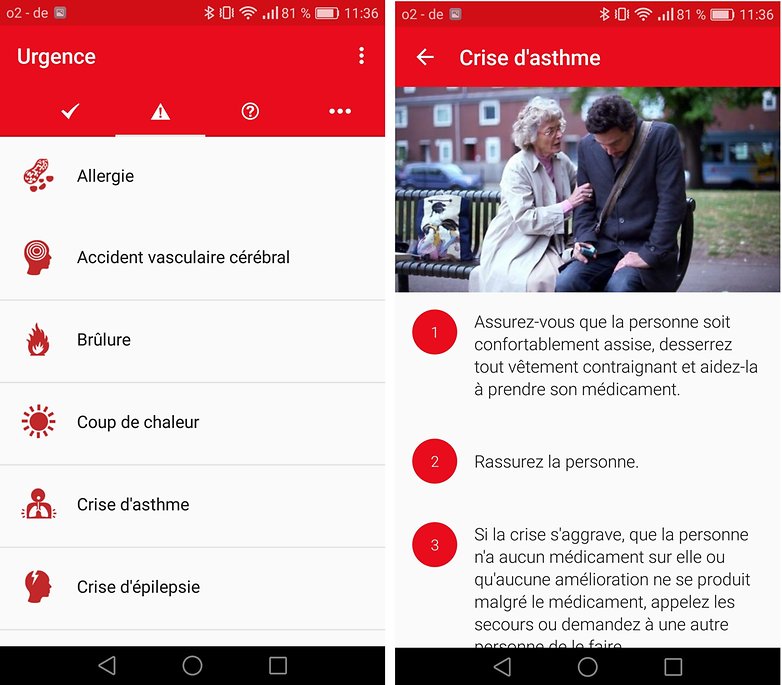 androidpit FR croix rouge urgencejpg