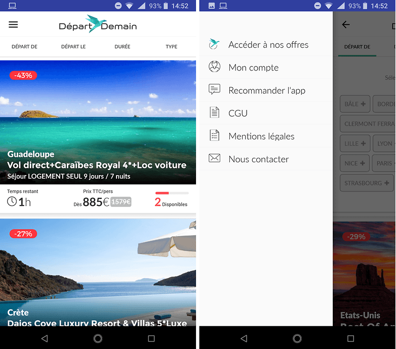 androidpit FR depart demain