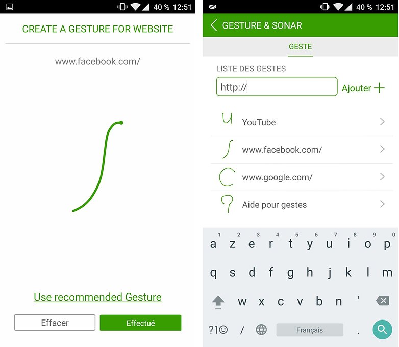 androidpit FR dolphin gestes