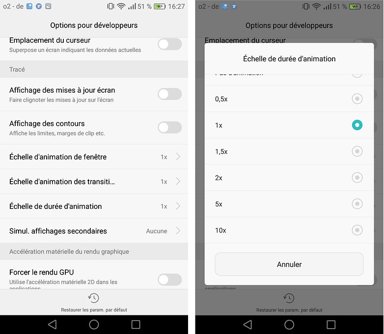 androidpit FR duree animations