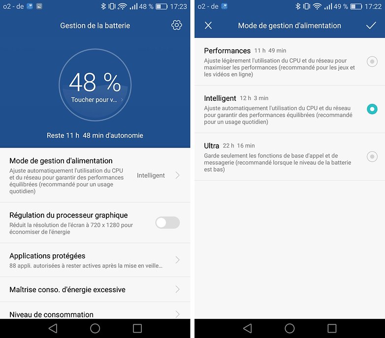 androidpit FR energie huawei