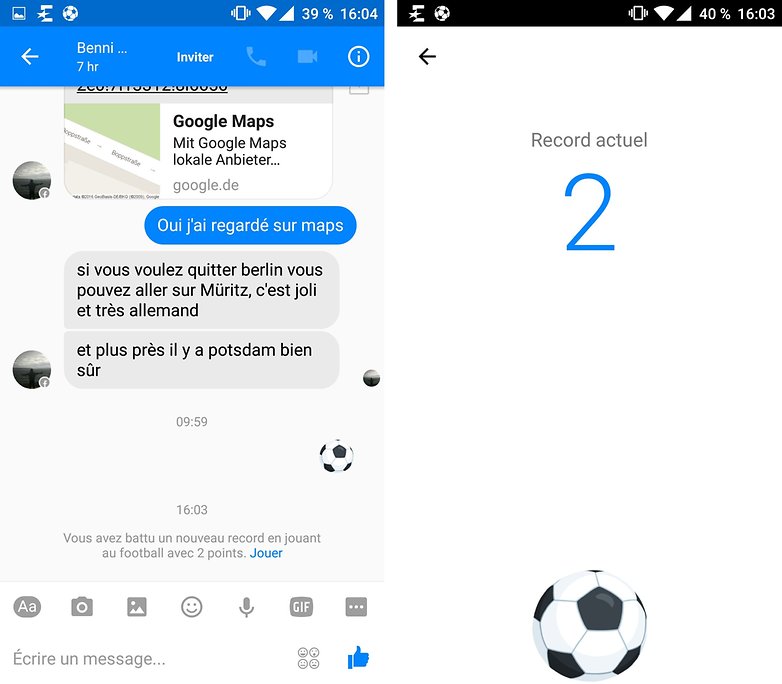 androidpit FR jeu cache messenger