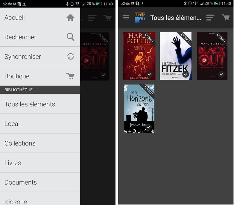 androidpit FR kindle app