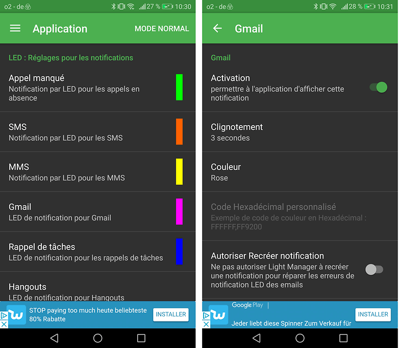 androidpit FR light manager