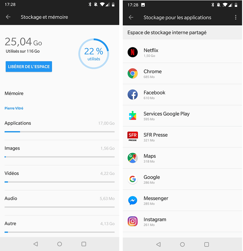 androidpit FR memoire
