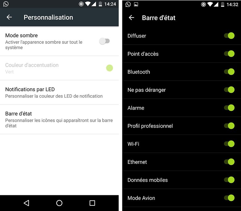 androidpit FR oneplus3 barre