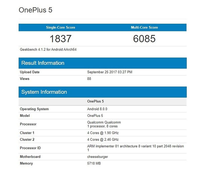 androidpit OnePlus 5 Android Oreo