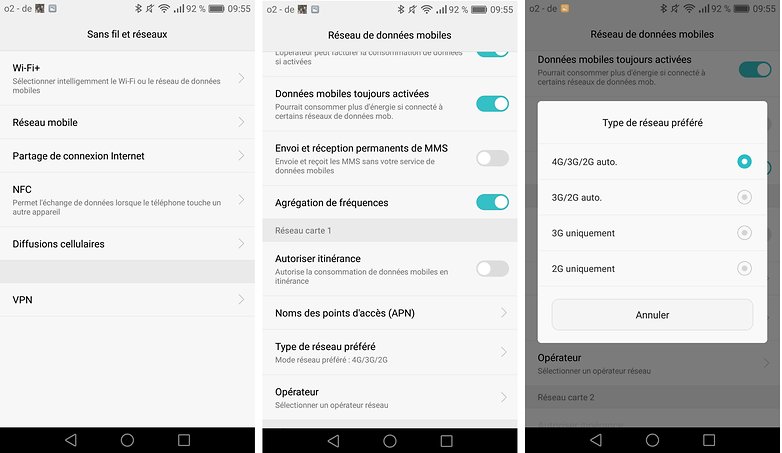 comment activer internet sur smartphone