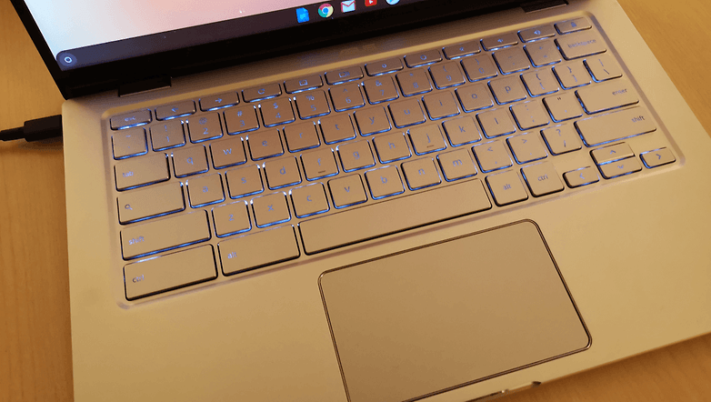 androidpit asus chromebook flip c434 keyboard