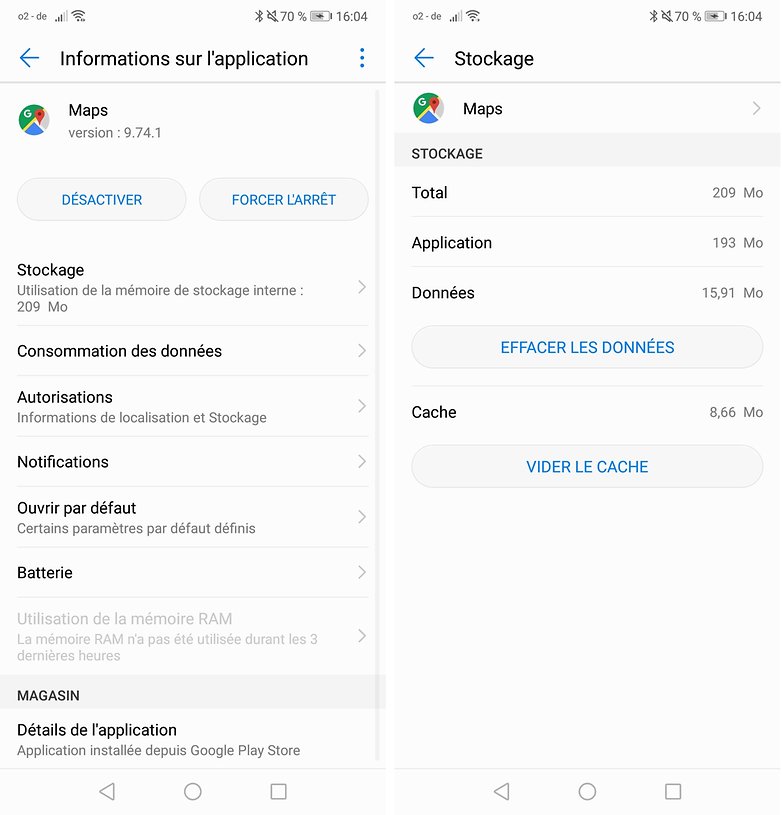 androidpit cache maps