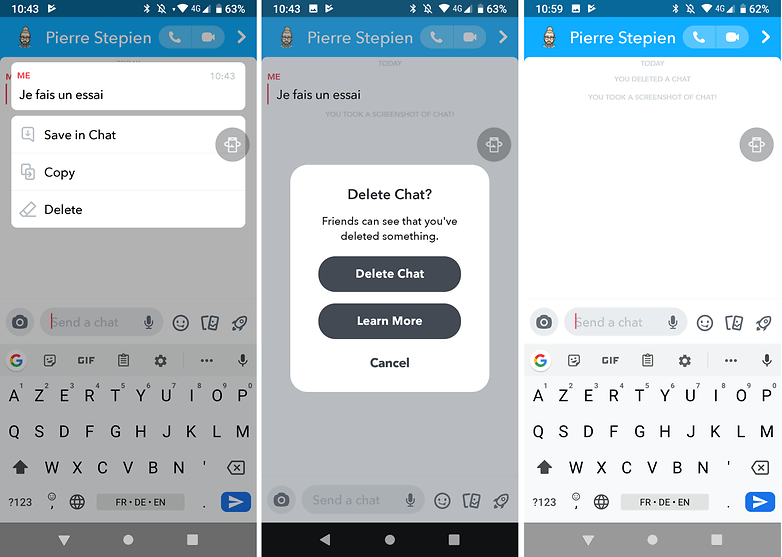 androidpit cancel snapchat