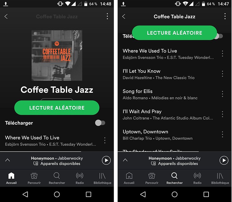 androidpit coffee table jazz spotify