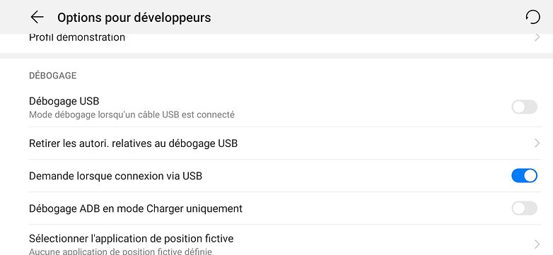 androidpit debogage usb