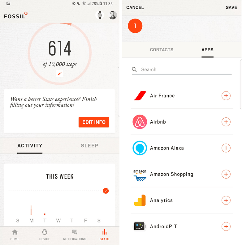 fossil q commuter amazon