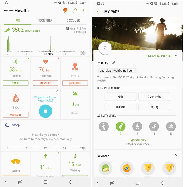 apps for samsung gear fit 2 pro