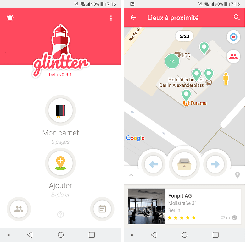 androidpit glintter android
