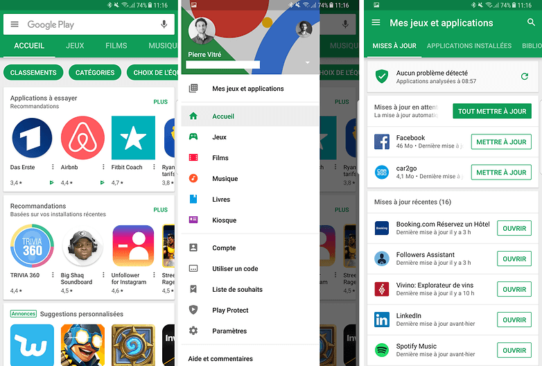 androidpit google play maj