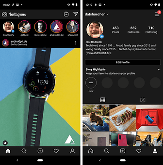 How to activate Instagram's new dark mode | AndroidPIT