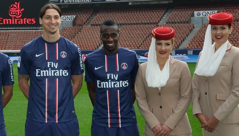 Quand le footballeur français Blaise Matuidi sort son mobile Android