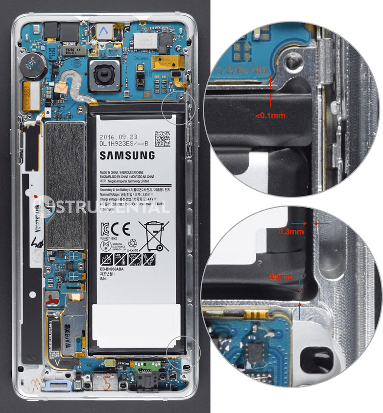 androidpit note 7 battery