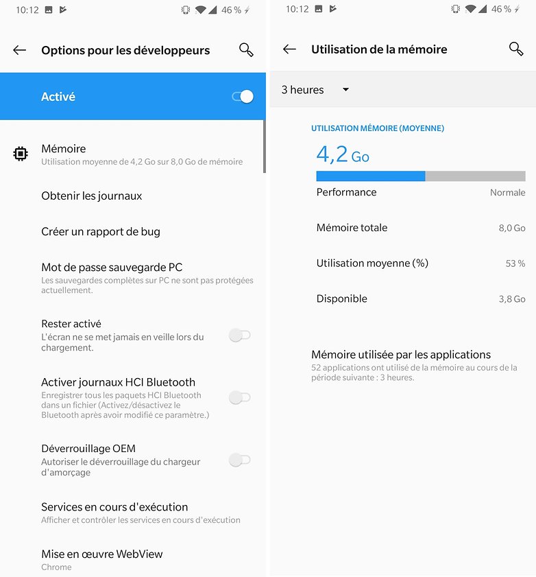androidpit options dev memoire