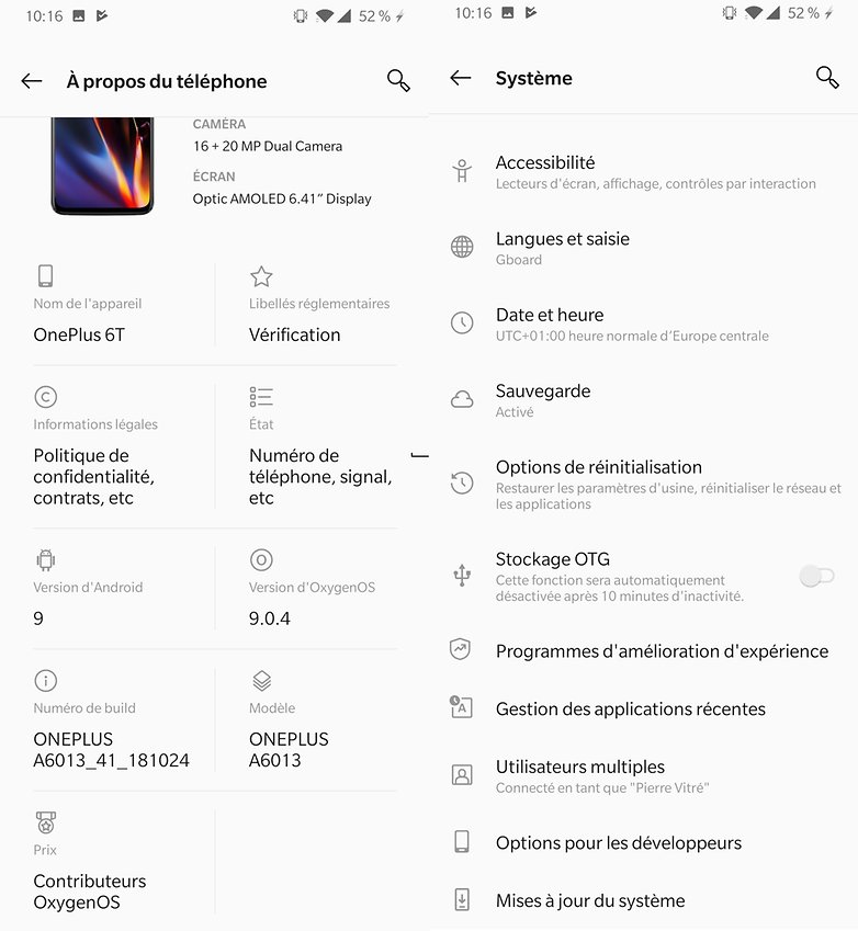 androidpit options dev