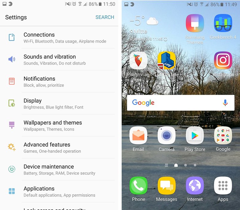 androidpit review a5 bis
