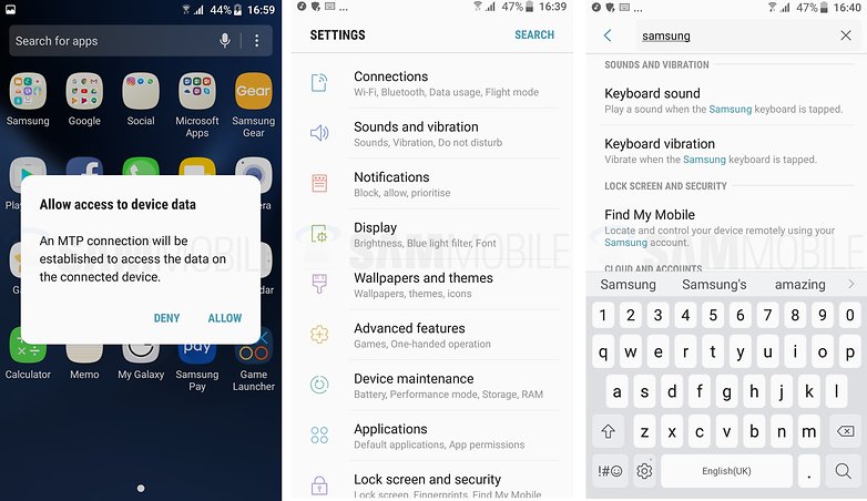 androidpit update s7 nougat 1