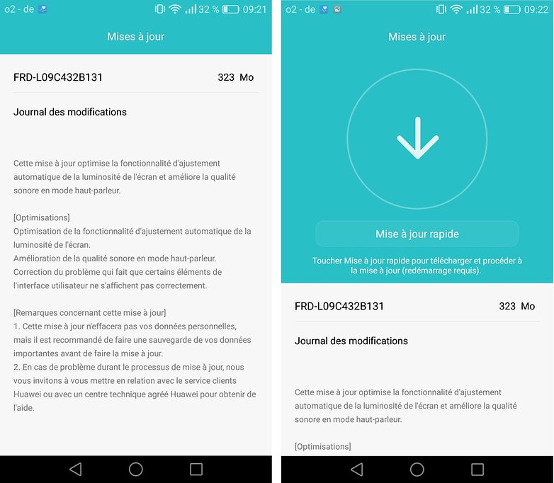 androipit FR honor 8 update