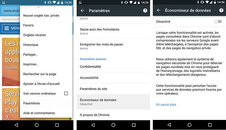 economiseur chrome
