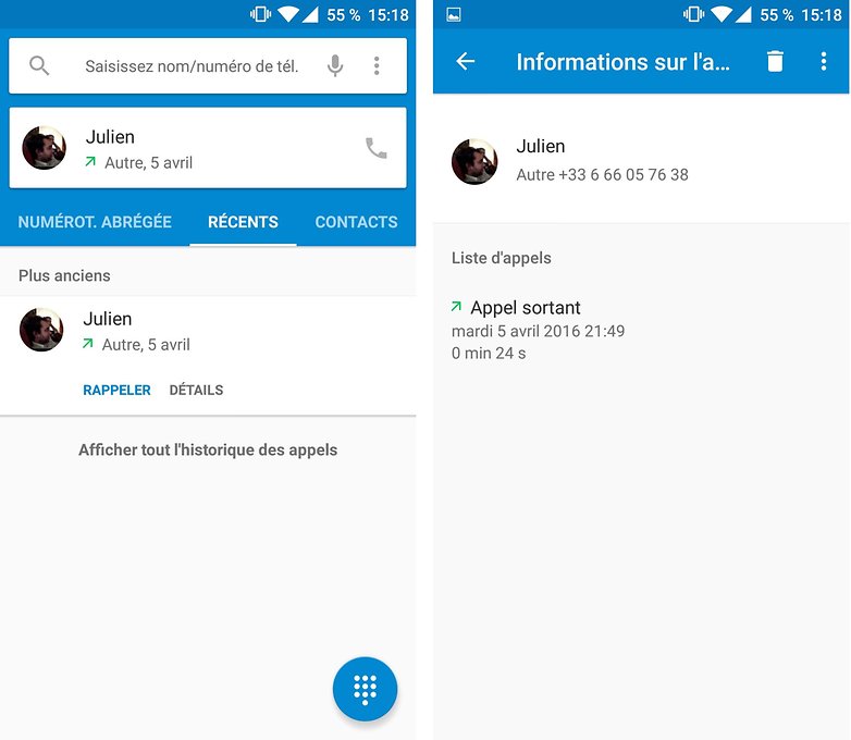 Comment supprimer l'historique des appels sur Android ?
