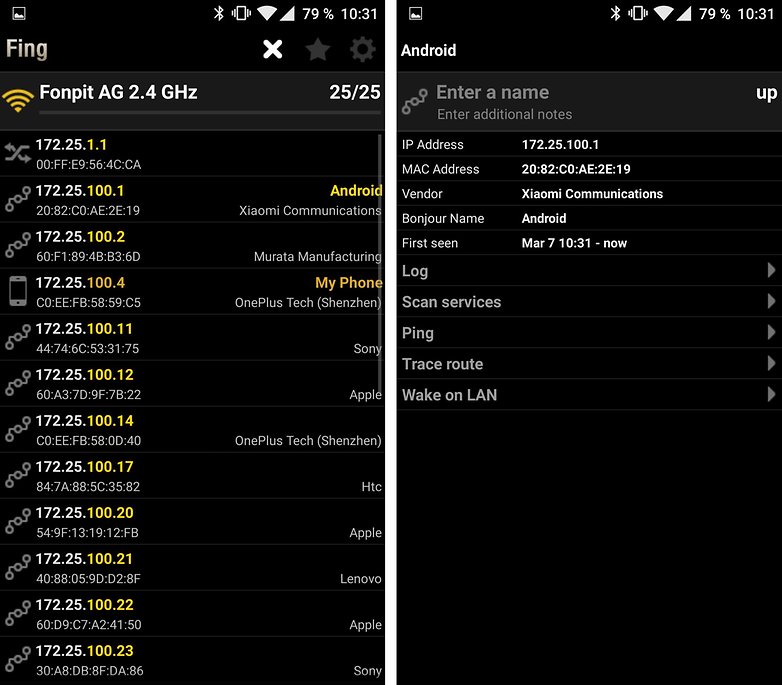 fing network