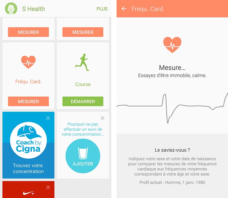heart rate french