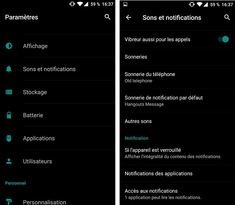 notifications