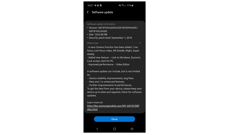 software update s10