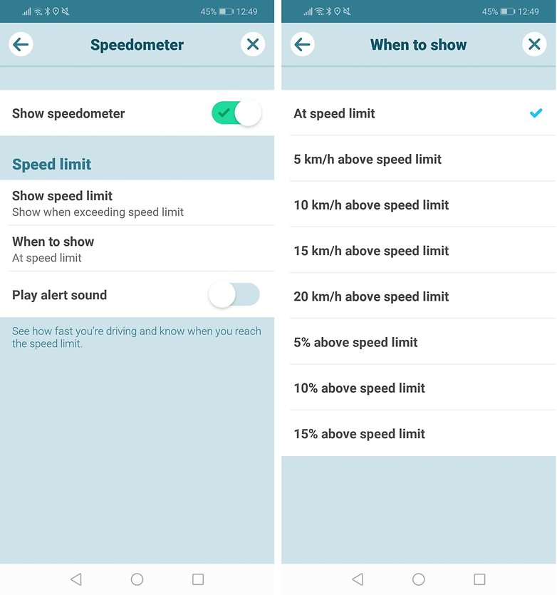 waze speed limit