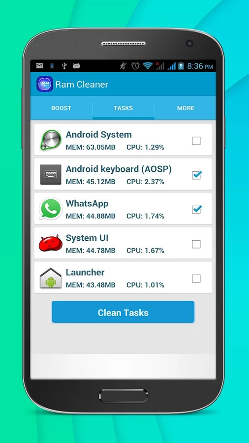 memory cleaner app for android