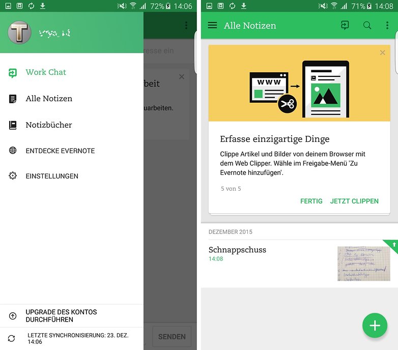 evernote screenshot