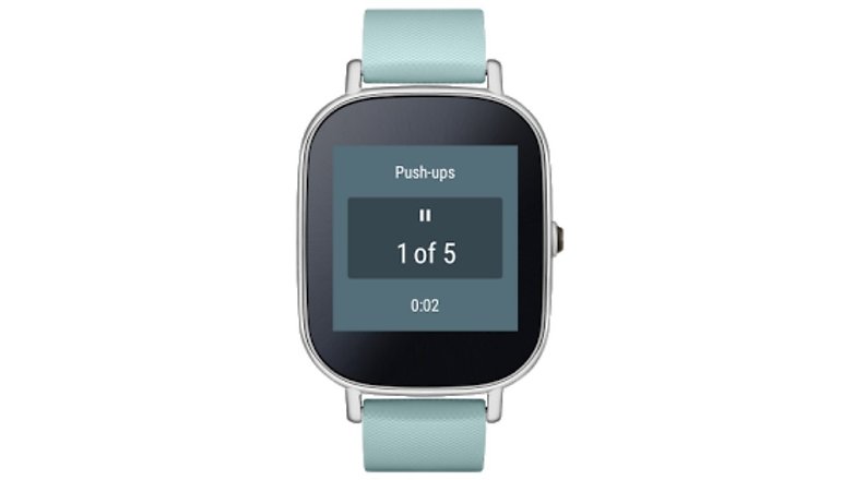 google fit pushups
