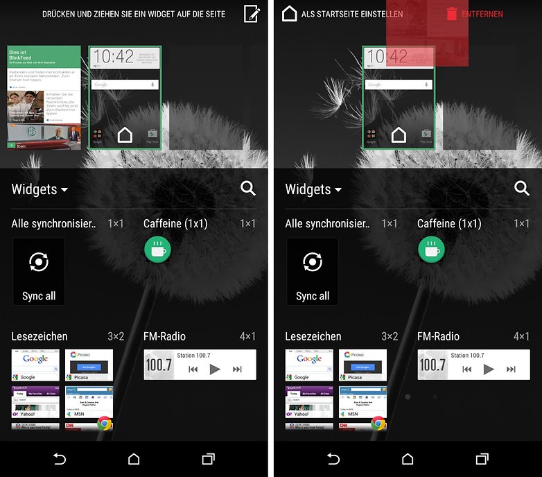 htc one m8 blinkfeed entfernen