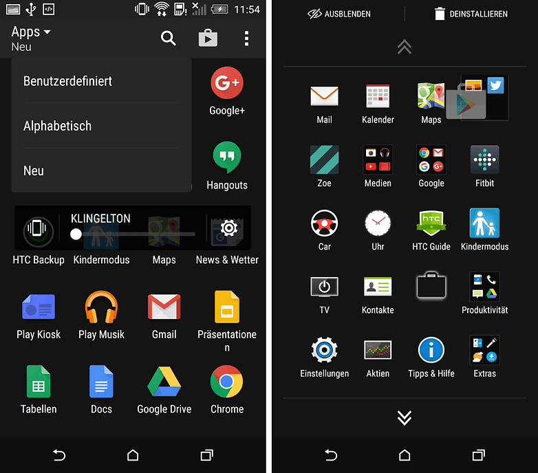 htc one m8 ordner im appdrawer erstellen