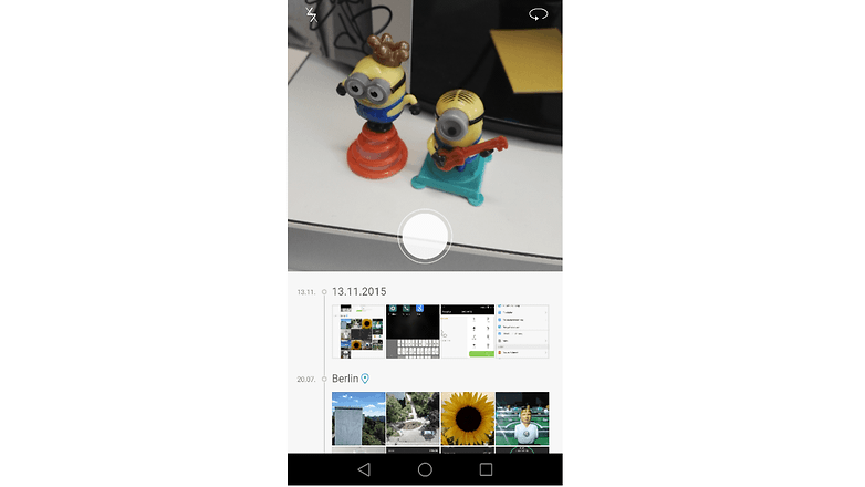 huawei p8 schnellzugriff kamera