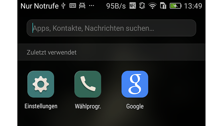 huawei p8 suchfunktion