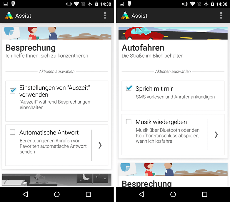 moto g assist modes
