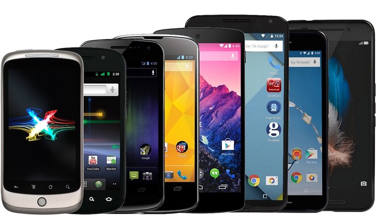 nexus evolution all smartphones