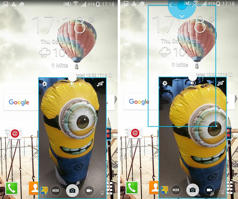 note 4 app fenstermodus